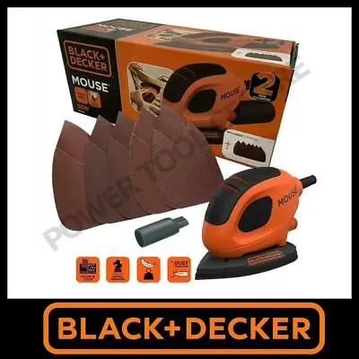 Black & Decker Electric Mouse Palm Corner Detail Paint/Varnish SanderBEW230 • £23.99