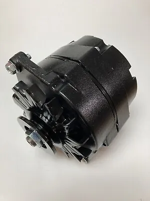 Alternator Black One Wire 1 Wire 6 Volt Positive Ground 60 Amp 3/8  Wide Pulley • $163.64