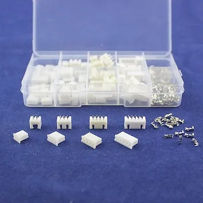 40Pcs 2.54mm JST XH Connector Terminal Header Assortment 2 3 4 5 Pin Male Female • $11.19