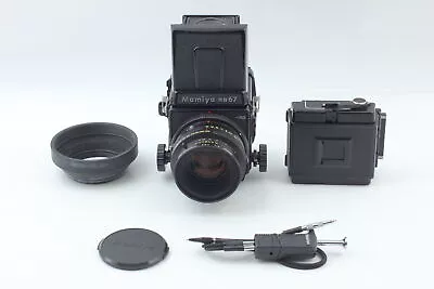 [MINT W/Hood] Mamiya RB67 Pro SD K/L 127mm F/3.5 L Lens 120 Film Back From JAPAN • $949.99