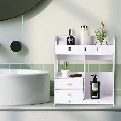 Bathroom Cupboard With Drawer Keep Tidy Wall-mounted Bathroom Storage Cabinet • $69.52