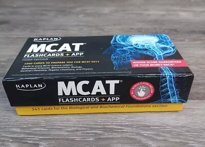 MCAT Flashcards + App • $17.28