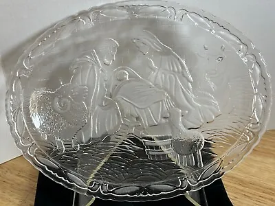 Mikasa Crystal Nativity Plaque W/ Stand & Velvet Pouch Celebrations By Mikasa 9  • $18