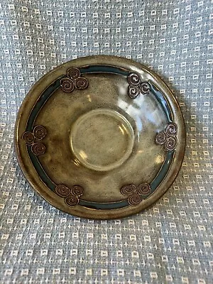 Design By Mara Mexico Stoneware Pottery Bowl 8” Shallow Vine Pattern Handmade • $25