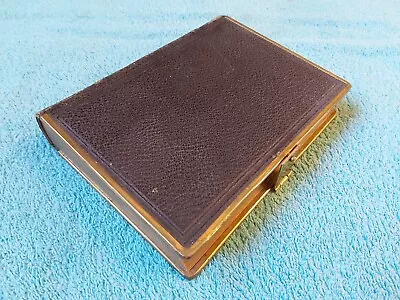 Holy Bible Brass Clasp And Edges Eyre & Spottiswoode 1883 • £40