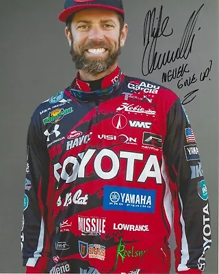 MIKE IACONELLI Signed 8.5 X 11 Photo Signed REPRINT Bass Fishing FREE SHIPPING • $16.99