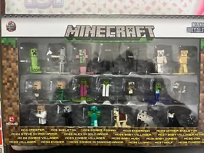 Minecraft Nano Metalfigs New In Box With Creeper Enderman Die-cast Minis • $16.99