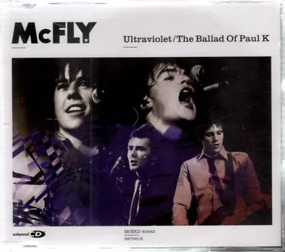McFly Ultraviolet/Ballad Of Paul K CD Europe Universal 2005 Part 2 With Poster • £4.11