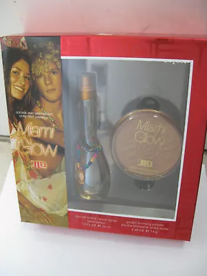 Miami Glow JLO By JL0 1.0 /30ml EDT SPRAY & Golden Bronzing Powder 2 PIECES SET  • $38.99