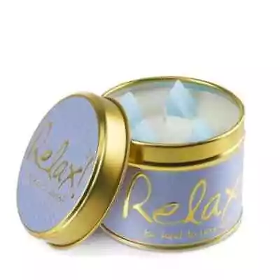 Lily Flame Relax Tin Candle • £10.73