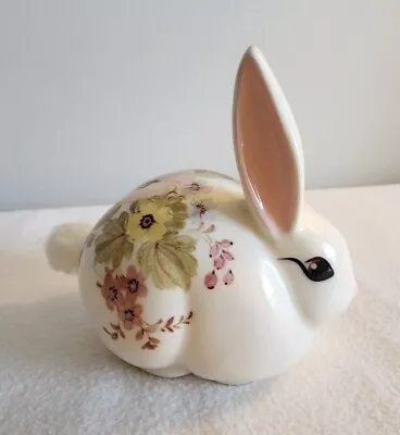 Vintage Hammersley Ceramic Rabbit Cottonball  Dispenser Eastet • $12