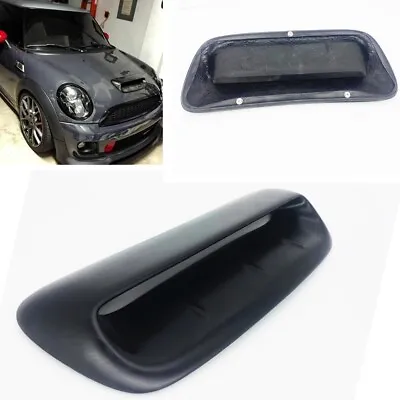 For Mini Cooper S R56 2007 2008-2014 Matte Black Hood Bonnet Scoop Vent Cover • $69.14