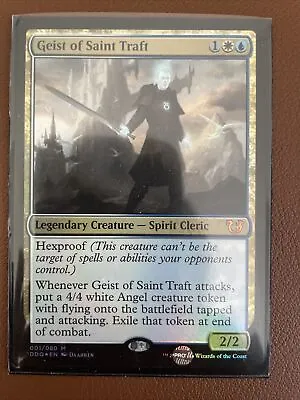 MTG Geist Of Saint Traft Duel Decks: Blessed Vs Cursed 001/080 Foil Mythic • $10