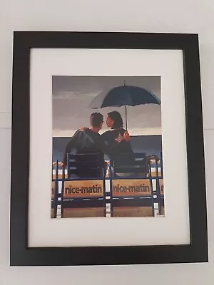 £18.99 • Buy Jack Vettriano Blue Blue Black Framed Art Print 3cm Matt Frame