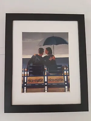 Jack Vettriano Blue Blue Black Framed Art Print 3cm Matt Frame • £18.99