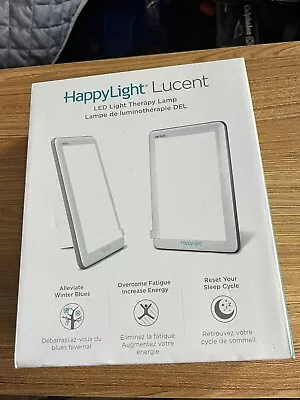 NIB Verilux HappyLight Licent VT22 LED White Light Therapy Lamp New! • $26