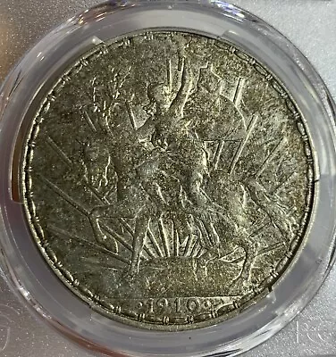 1910 Mexico Caballito Peso Silver Coin Pcgs Au53 • $399