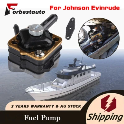 New Fuel Pump For Johnson Evinrude 391638 6hp 8hp 9.9hp 15hp Engine Outboard FB • $17.57