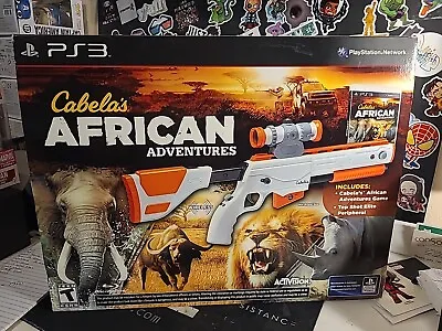 Cabela's African Adventures Bundle With Gun (Sony PlayStation 3 2013) • $25