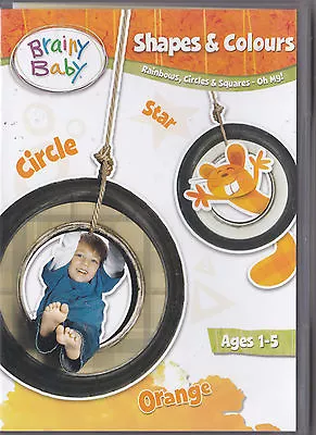 £13.99 • Buy Brainy Baby Shapes And Colours Dvd Kids Ages 1 -5 Pre School