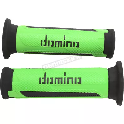 Domino Grips Green/Black Turismo Street Grips - A35041C4044 • $17.95