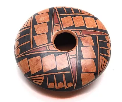 Mata Ortiz Pottery Lorena Gonzalez R. Artist Geometric Seed Pot 1.75   Tall • $42