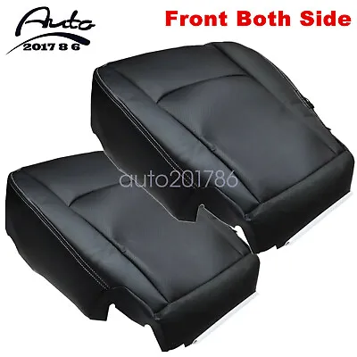 For 2009-2012 Dodge Ram Driver & Passenger Bottom Perforated Leather Seat Cover • $51.39