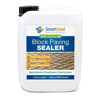 £34.95 • Buy Block Paving Sealant Professional UV Resistant Driveway Sealer And Sand Hardener