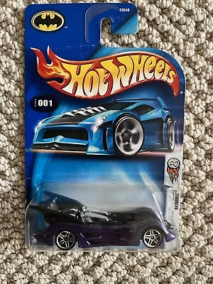 Batmobile Hot Wheels -Purple With Black Wings -2004 First Edition • $10.99