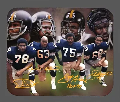 Joe Greene The Steel Curtain Facsimile Autographed Mouse Pad Item#9665 • $19.99