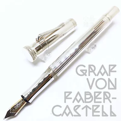 Graf Von Faber Castell Classic Edition Ag925 Sterling Silver Fountain Pen • $999