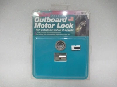 $53.70 • Buy C5A McGard Marine 74037 Single Outboard Motor Lock Set OEM New Factory Boat Part
