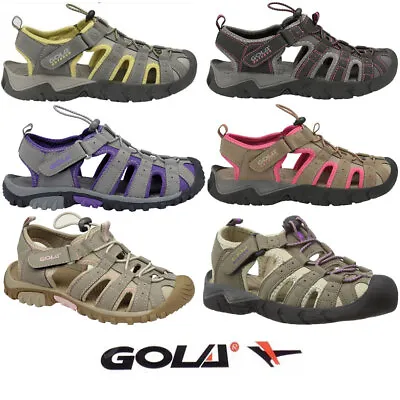 Ladies Hiking Summer Sandals Womens Gola Sports Walking Trekking Beach Shoes • £14.95