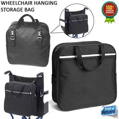 Wheelchair Storage Bag Electric Wheel Chair Storage Tote Travel Messenger Bag AU • $24.30