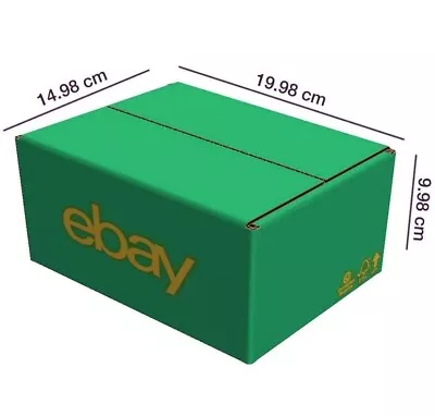 Ebay Branded Packaging X15  Small Cardboard Boxes (15cmx20cmx10cm) • £13.99