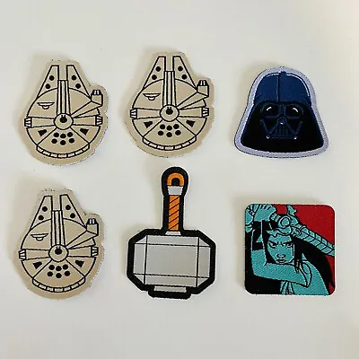 Marvel - Mjolnir/Raya/Darth Vader/Millennium Falcon - Woolworths Fix-Ems Sticker • $6.44