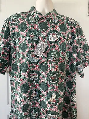 NWT Reyn Spooner Mele Kalikimaka Hawaiian Shirt Mens XL Christmas 2023 • $99
