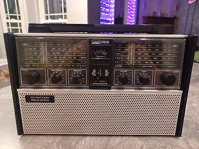 Montgomery Ward Airline Radio 10 Functions GEN1496A- Fully Detailed- MINT • $190