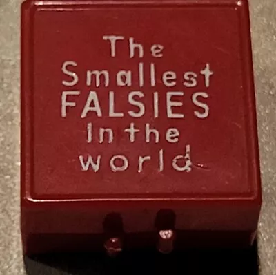 Vintage THE SMALLEST FALSIES IN THE WORLD- MINIATURE DENTURES - NOVELTY GAG GIFT • $20.99