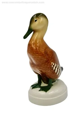 Superb Schwarzburger Werkstätten German Porcelain Figurine Mandarin Duck 1624 • £520