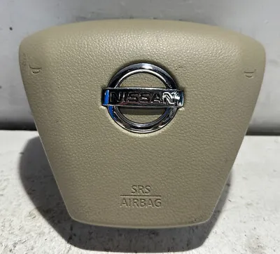 2009 - 2014 Nissan Murano Left Driver Side Steering Wheel Airbag Beige OEM • $119.99