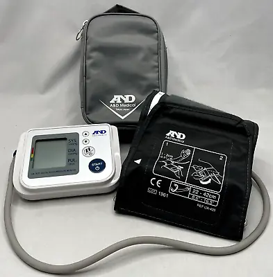A & D Products Medical Upper Arm Blood Pressure Monitor Electric Battery EUC! • $10.49
