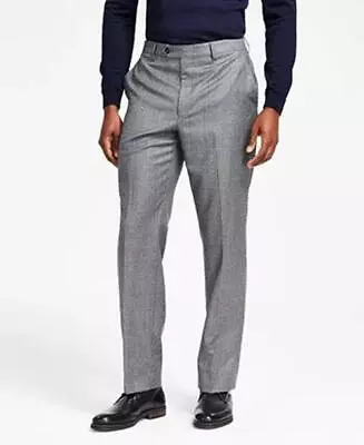 Lauren Ralph Lauren Men's Dress Pants Flannel Classic-Fit 36 X 34 Black White • $31.40