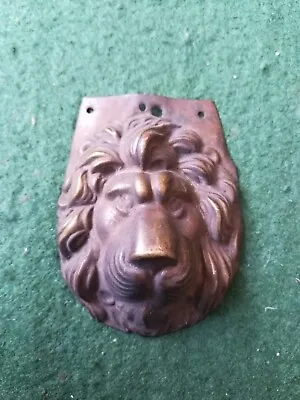 Georgian / Victorian Brass Lions Head Uniform Insignia Possibly Napoleonic Era. • £25