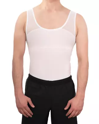 Men's Compression Vest Gynecomastia Slimming Immediate Relief From Man Boobs • £27.74