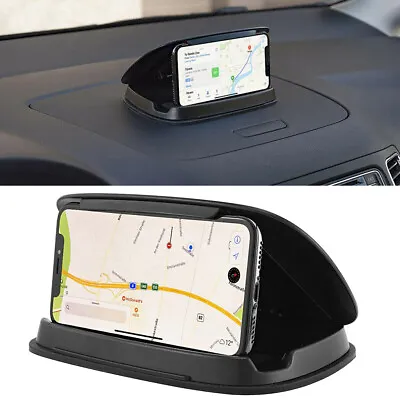 Car Phone Holder Dash Stand Cradle Mobile Mounts GPS Non-slip Mat Base Universal • £8.49