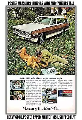 11x17 POSTER - 1967 Mercury Colony Park Station Wagon • $16.16