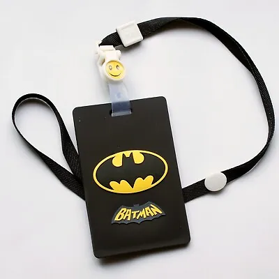 $12.99 • Buy Batman Silicone ID Badge Holder With 18 Inch Lanyard