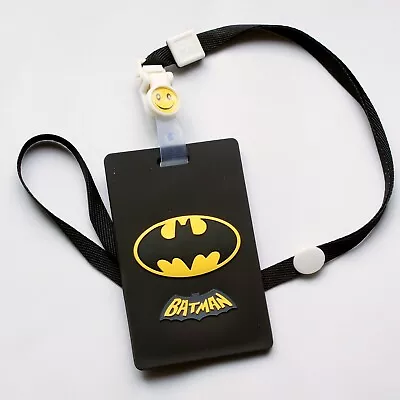 Batman Silicone ID Badge Holder With 18 Inch Lanyard • $12.99