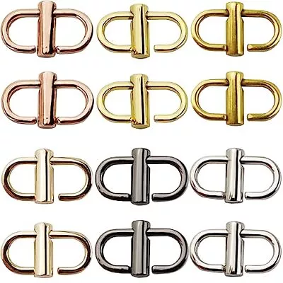 GXXMEI 12PCS Adjustable Metal Buckles For Chain Strap Bag Chain Shortener Fo... • $15.63